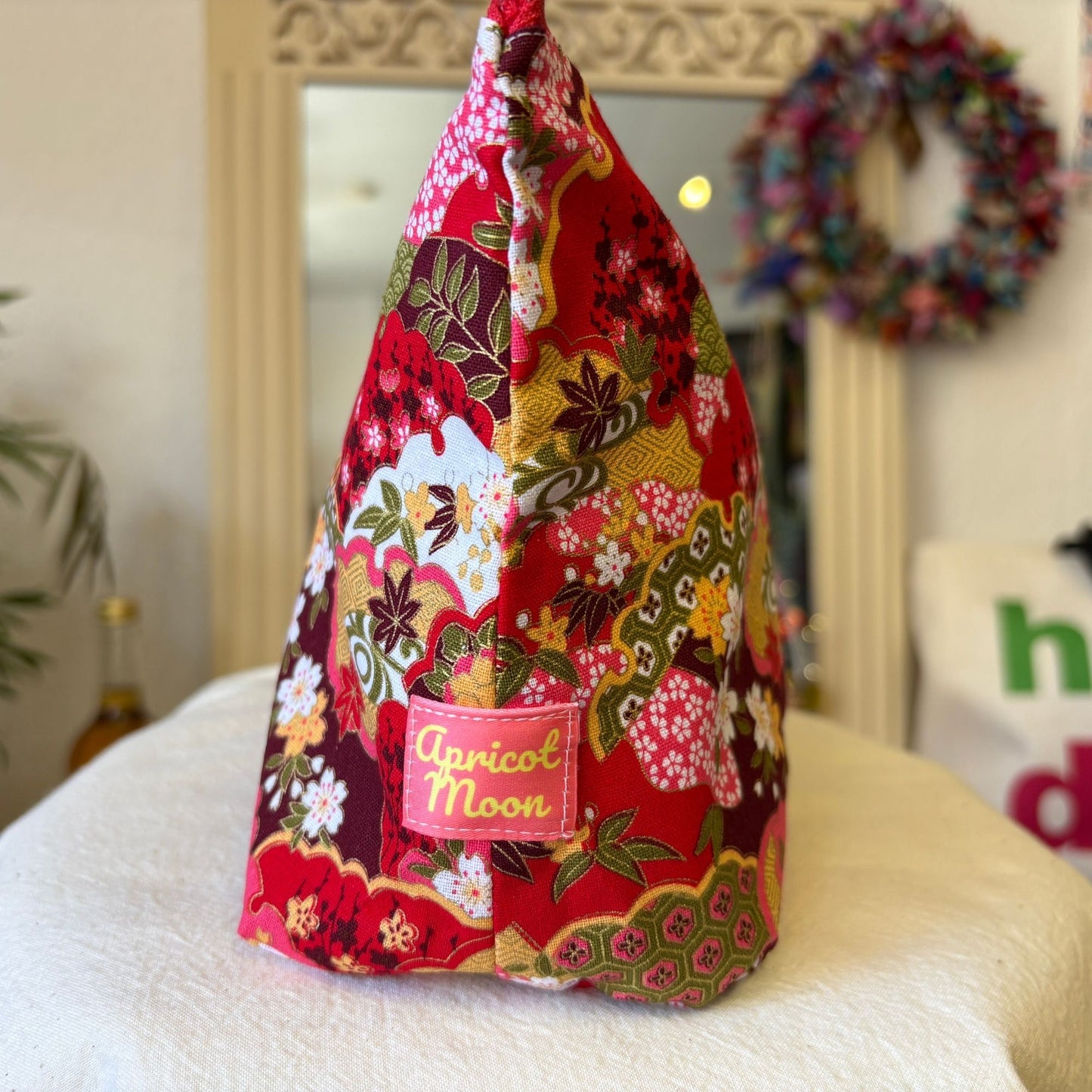 Isumi Red Japanese Wash Bag