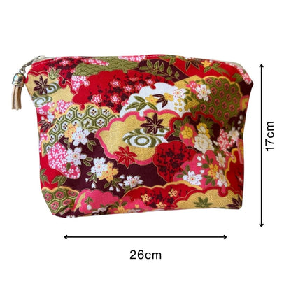 Isumi Red Japanese Wash Bag
