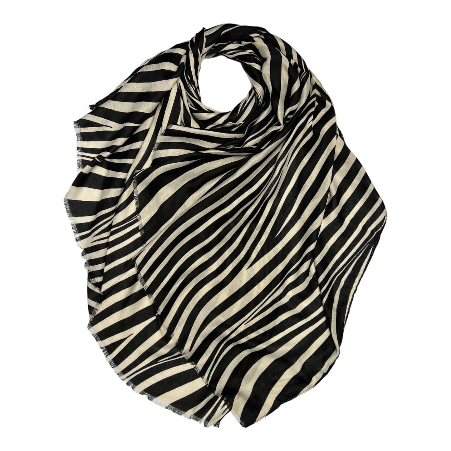 Classic Zebra Print Scarf
