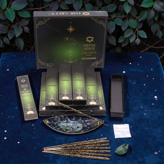 Jade Crystal Scents Smudge Incense - Spicy