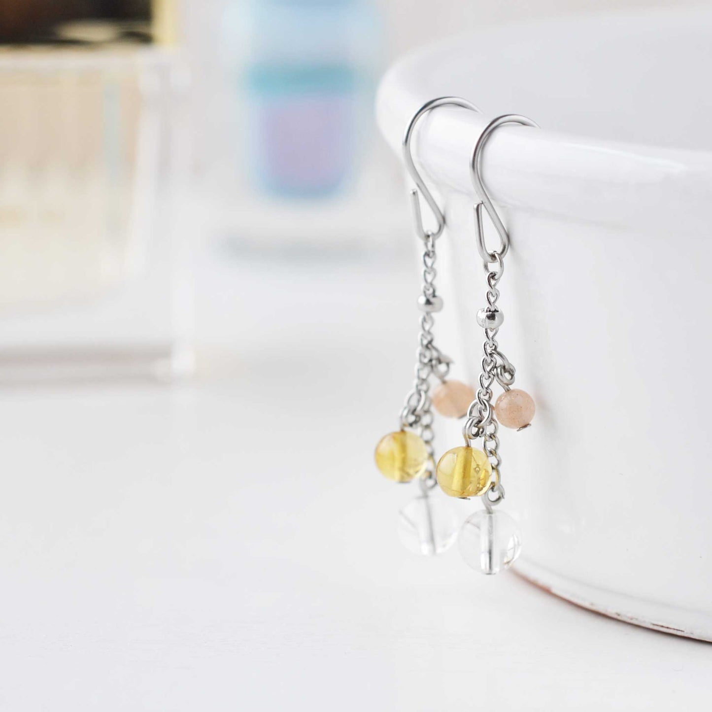 Joy Gemstone Drop Earrings