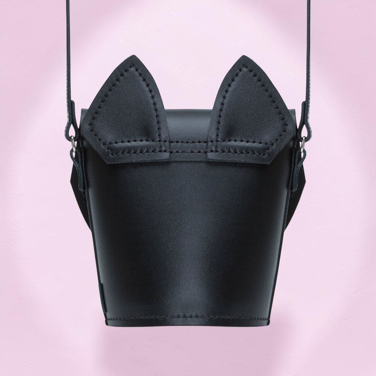 Kitty Cat Handmade Leather Bag