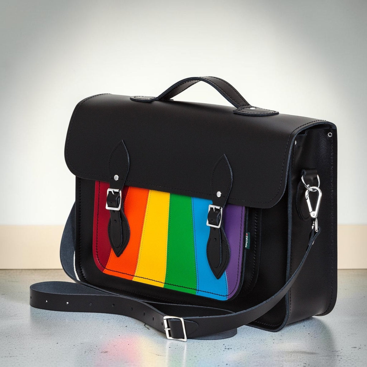 Handmade Leather Satchel - Pride