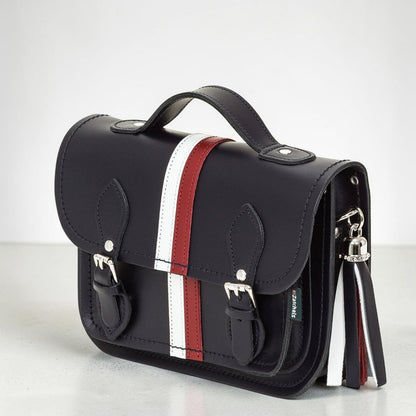 Leather Midi Satchel - British Edit
