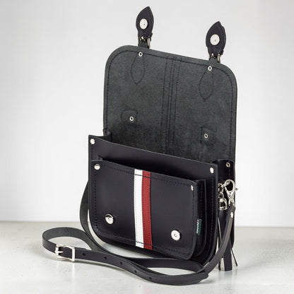 Leather Midi Satchel - British Edit