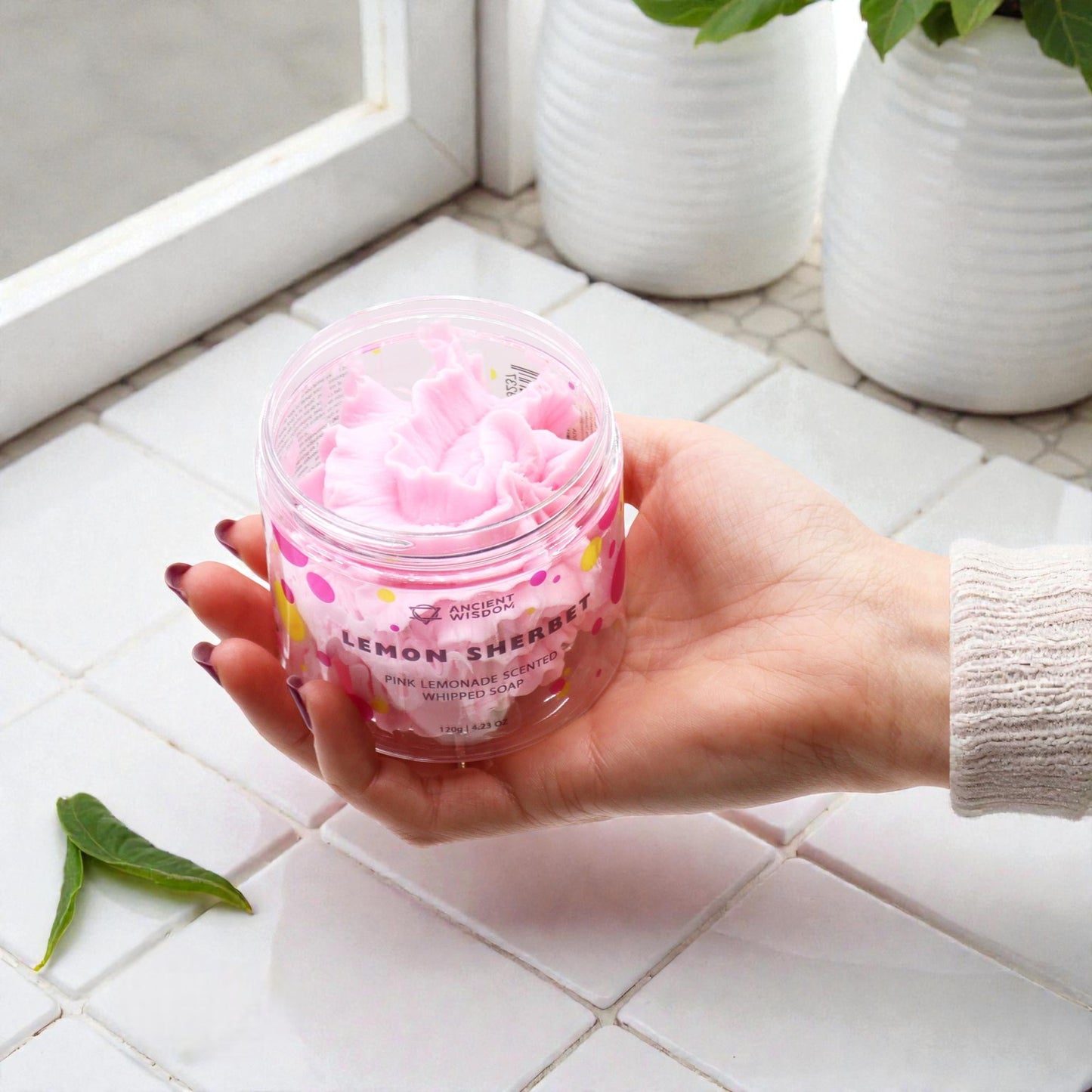 Lemon Sherbet Whipped Soap