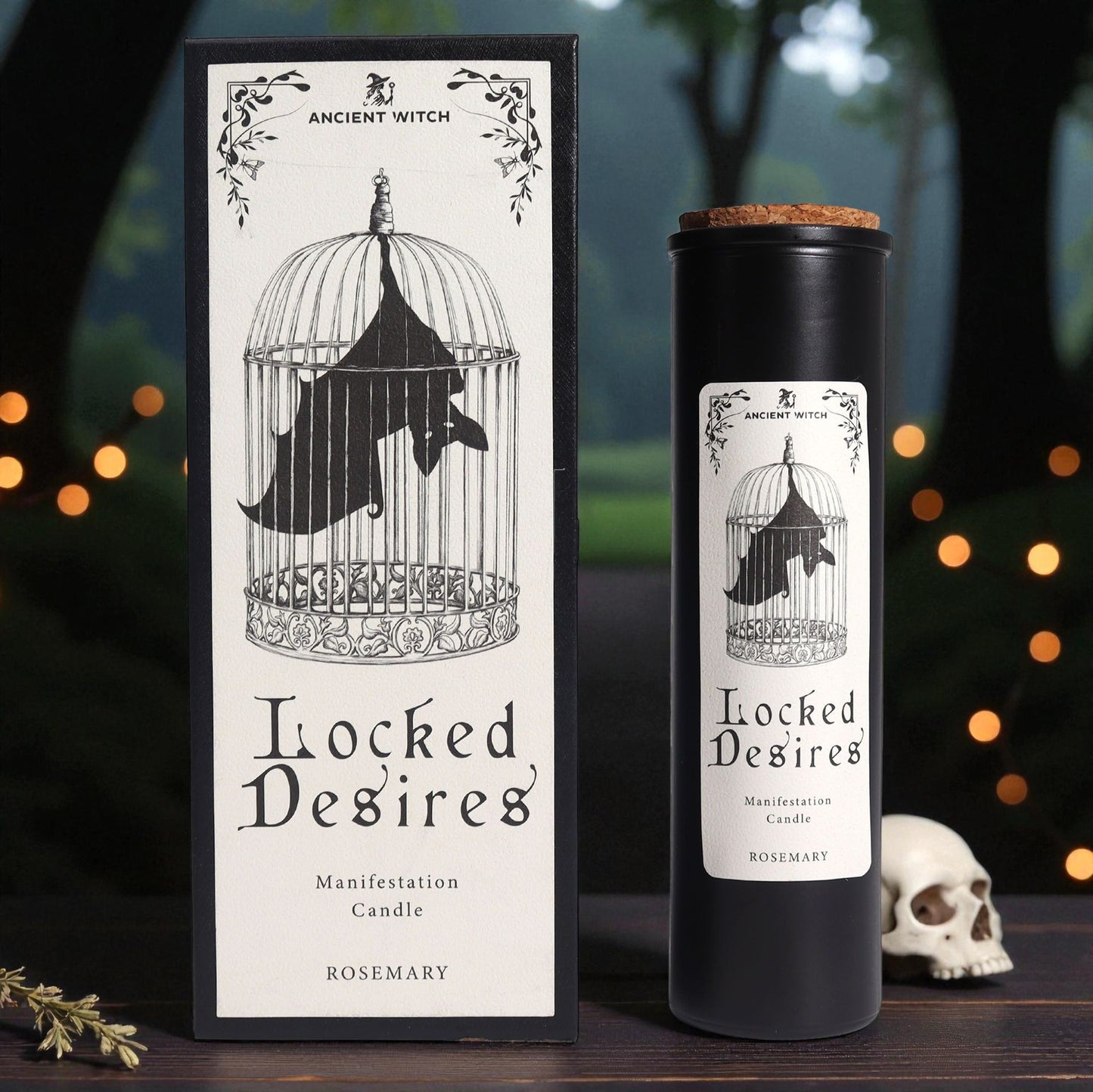 Locked Desires Ancient Witch Ritual Candle