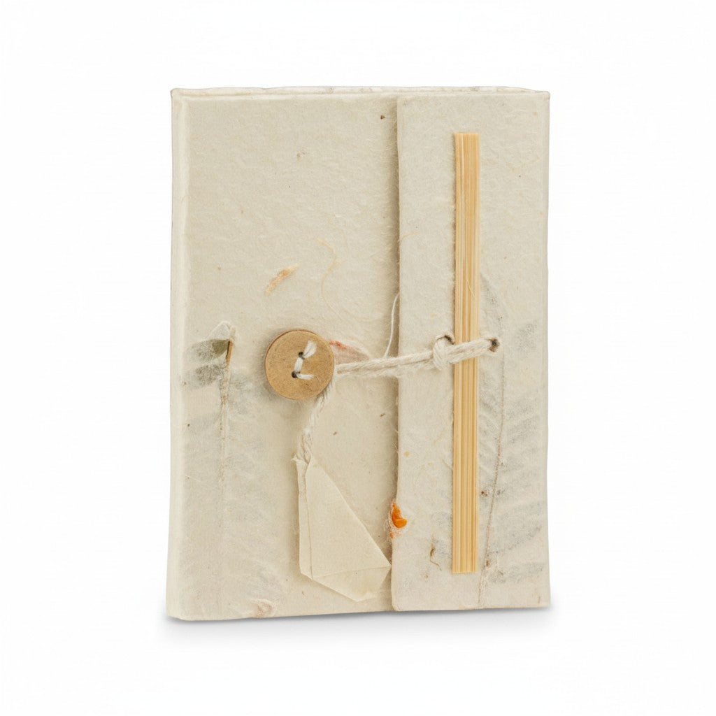 Lokta Paper Mixed Flowers Notebook – Mini