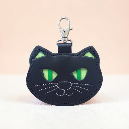 Lucky Black Cat Bag Charm