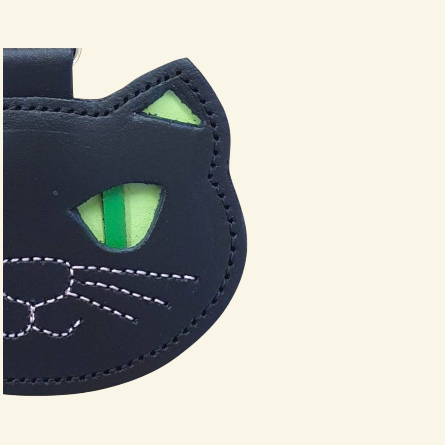 Lucky Black Cat Bag Charm
