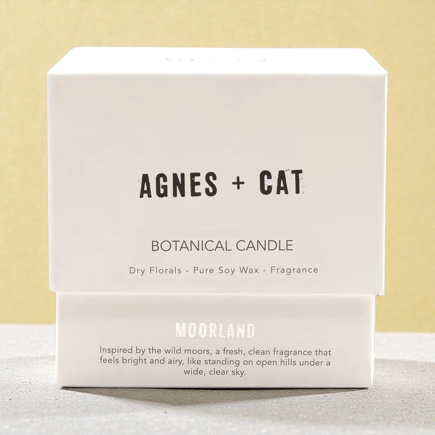 Agnes + Cat Botanical Soy Wax Candle - Moorland