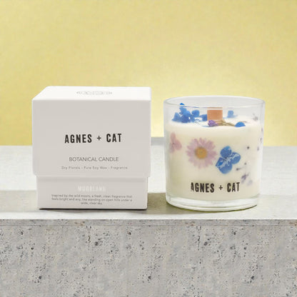 Agnes + Cat Botanical Soy Wax Candle - Moorland