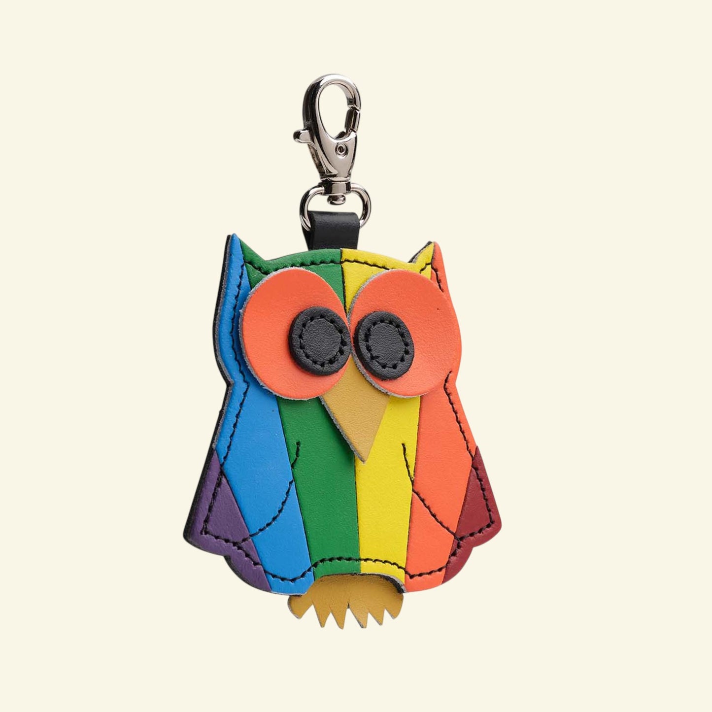 Owl Bag Charm - Pride