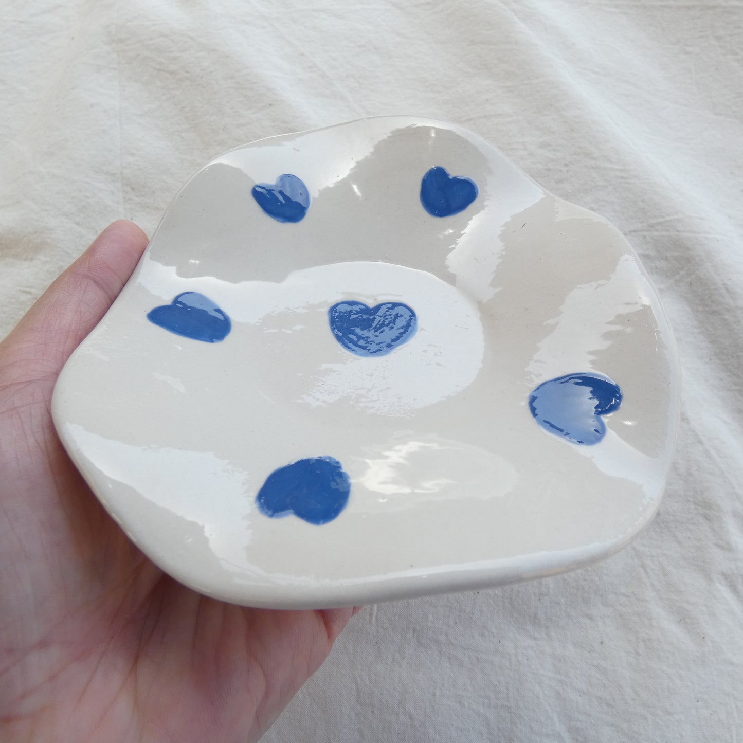 Blue Hearts Dish