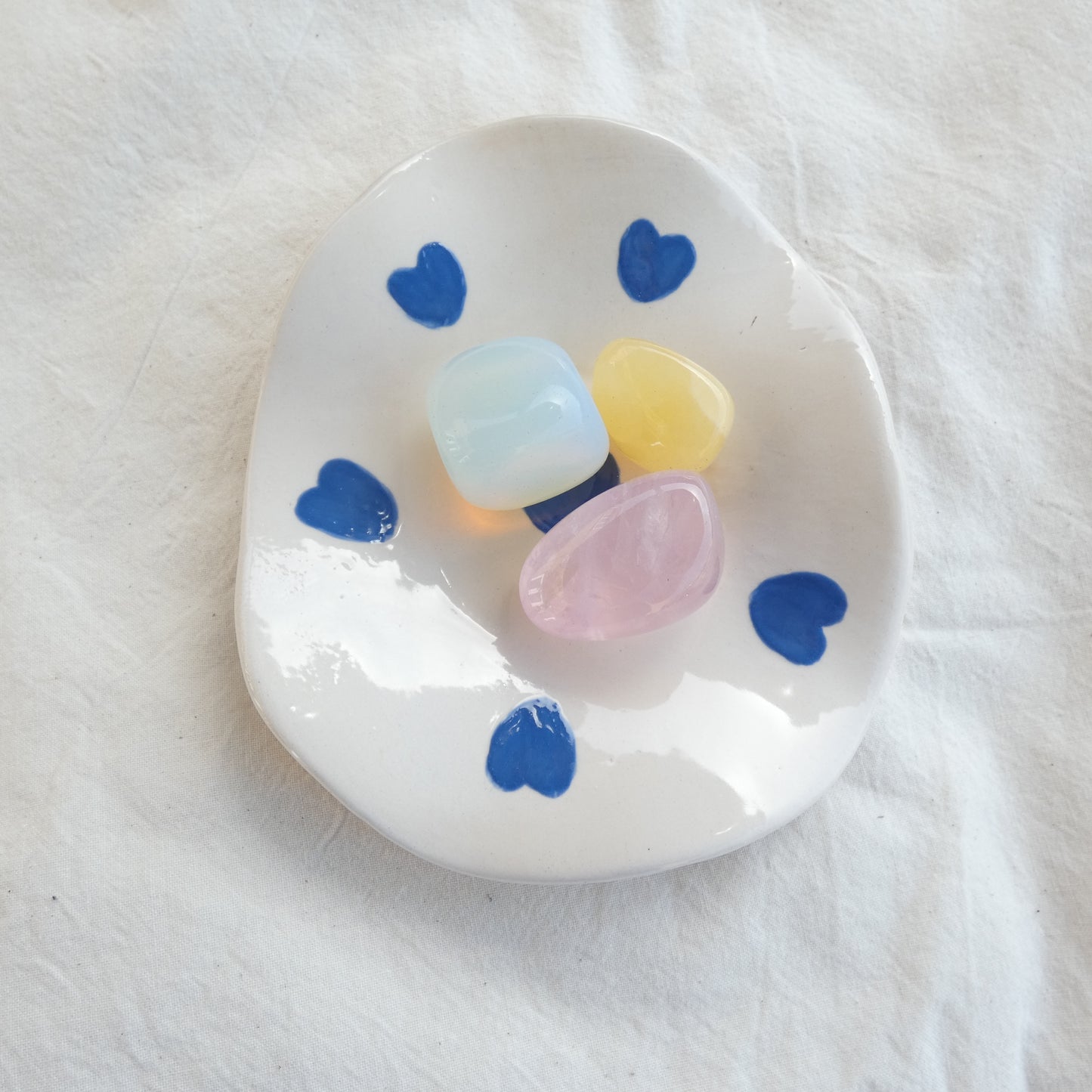 Blue Hearts Dish