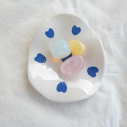 Blue Hearts Dish