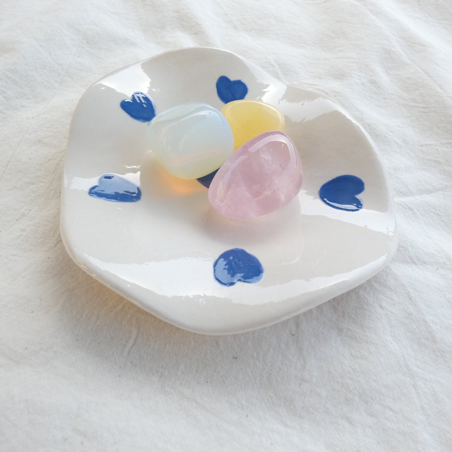 Blue Hearts Dish