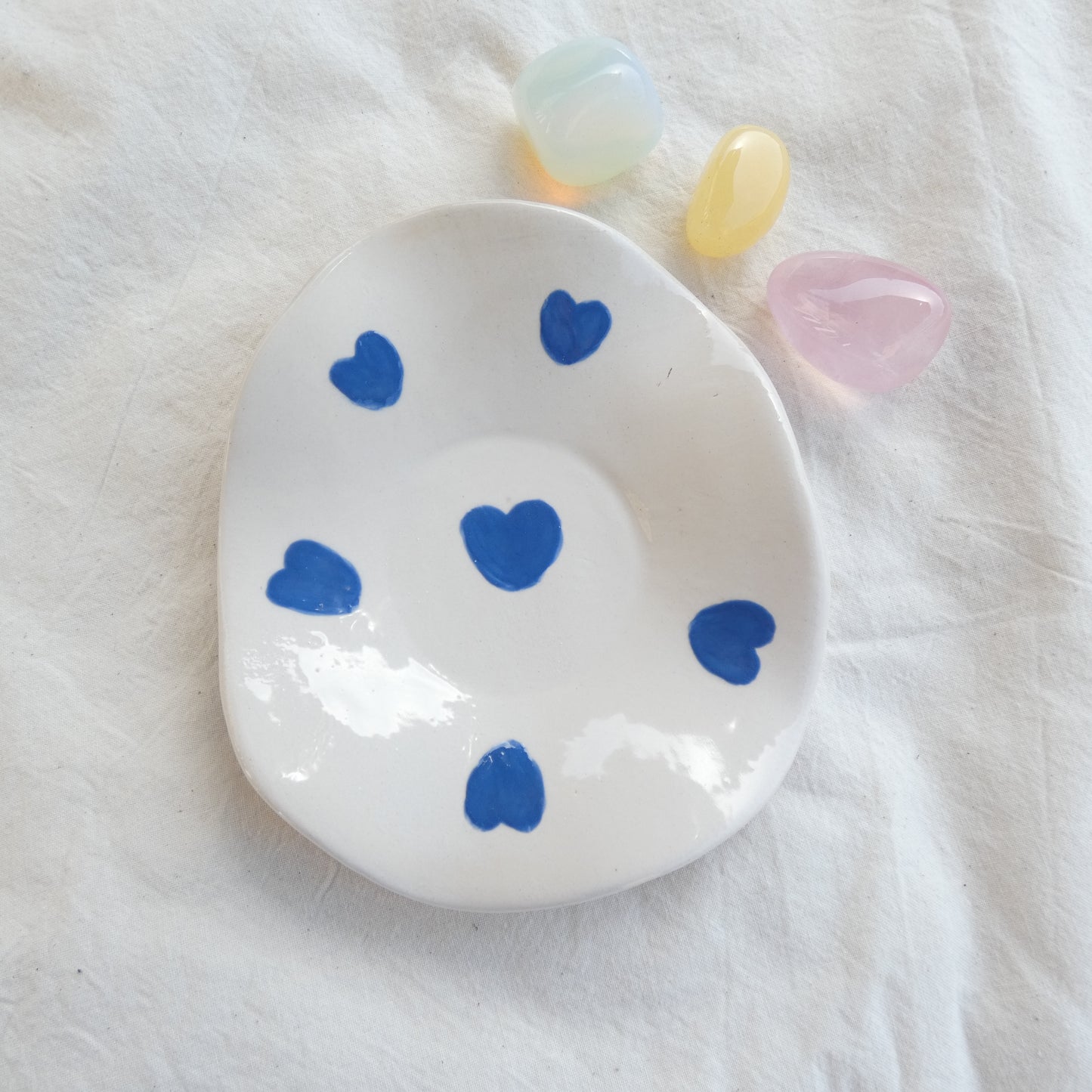 Blue Hearts Dish