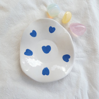 Blue Hearts Dish