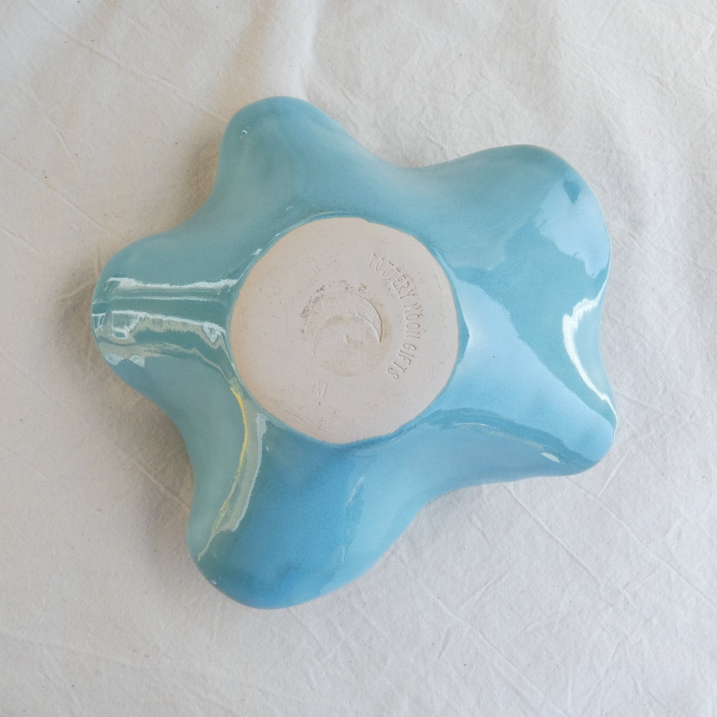 Sea Green Wave Bowl