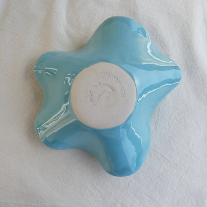 Sea Green Wave Bowl