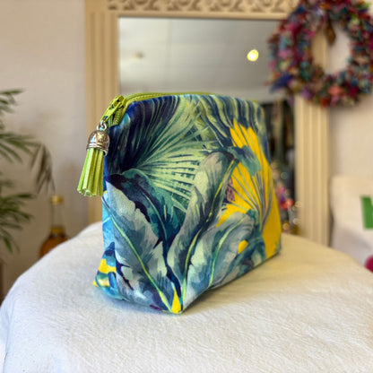 Palm Springs Velvet Everyday Pouch