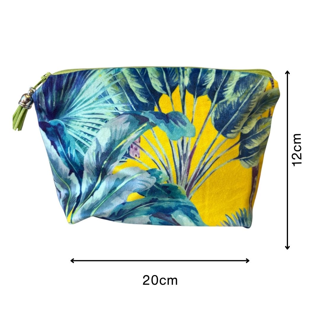 Palm Springs Velvet Everyday Pouch