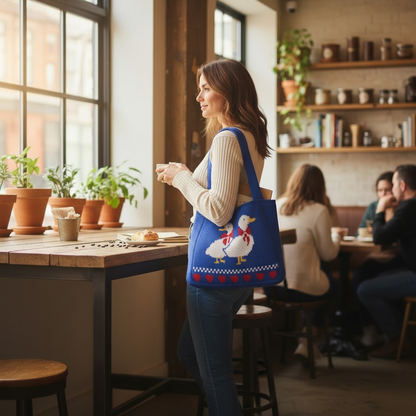 Duck Knit Tote Bag