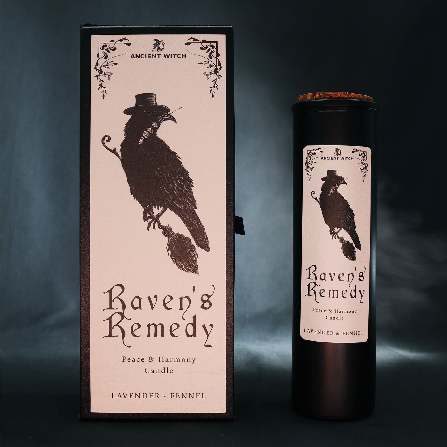 Ravens' Remedy Ancient Witch Ritual Candle