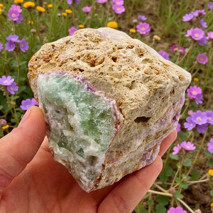 Natural Rough Fluorite