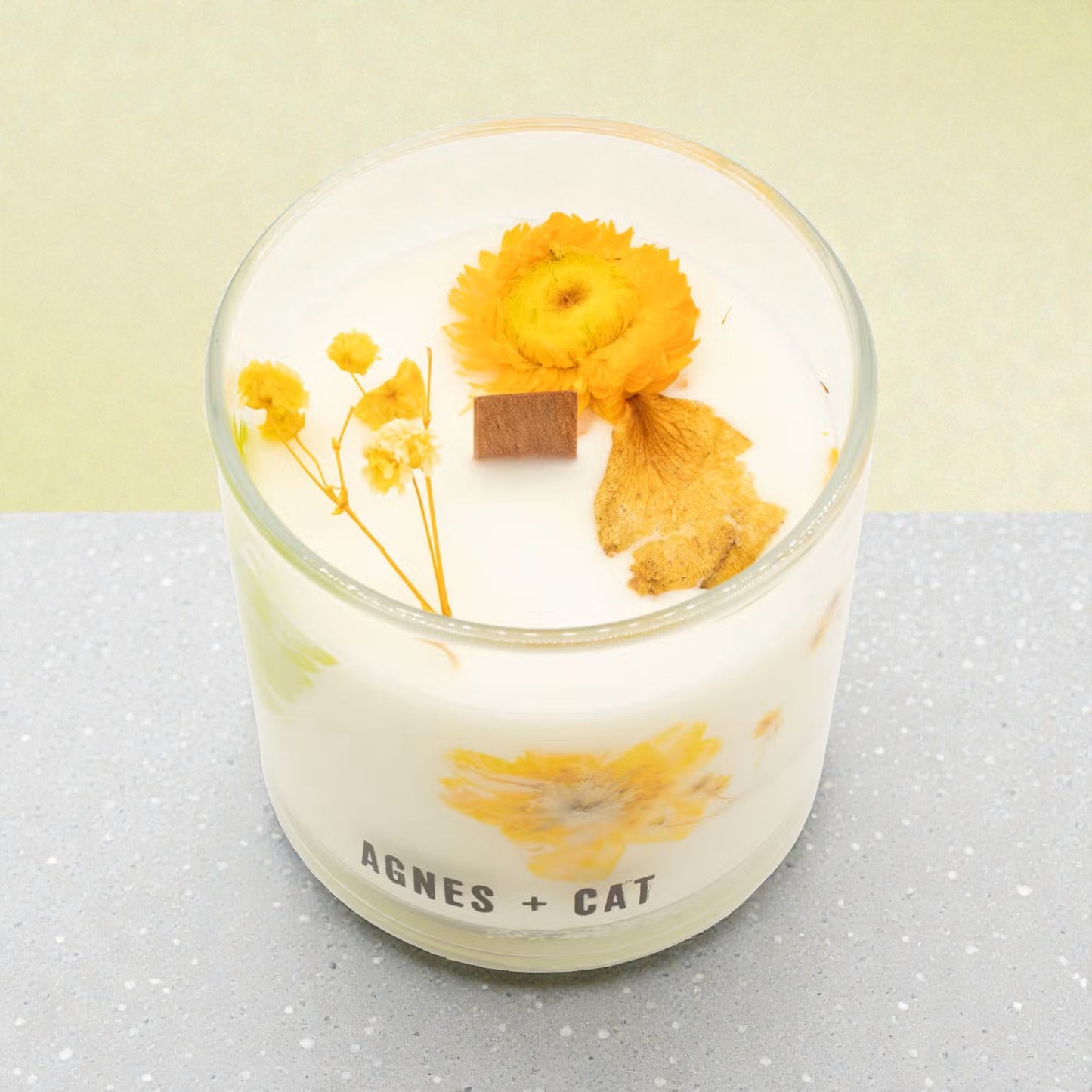 Agnes + Cat Botanical Soy Wax Candle - Rydal Oudh