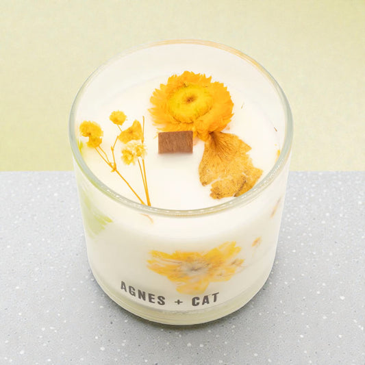Agnes + Cat Botanical Soy Wax Candle - Rydal Oudh