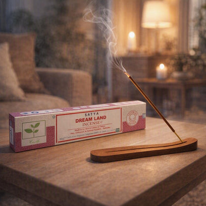 Satya Incense - Dream Land (White Sage & Rose)