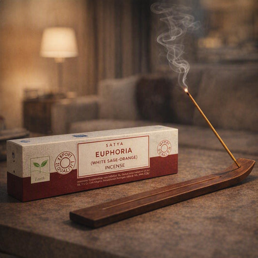 Satya Incense - Euphoria (White Sage & Cinnamon)