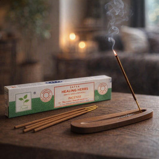 Satya Incense - Healing Herbs (White Sage & Patchouli)