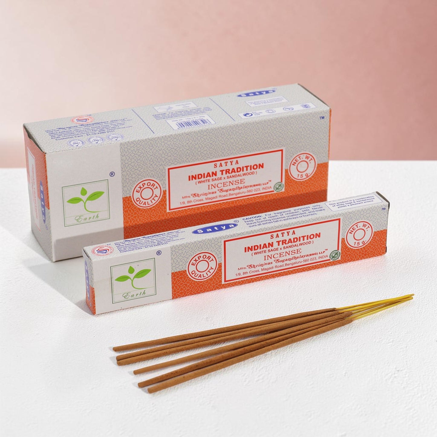 Satya Incense - Indian Tradition (White Sage & Sandalwood)