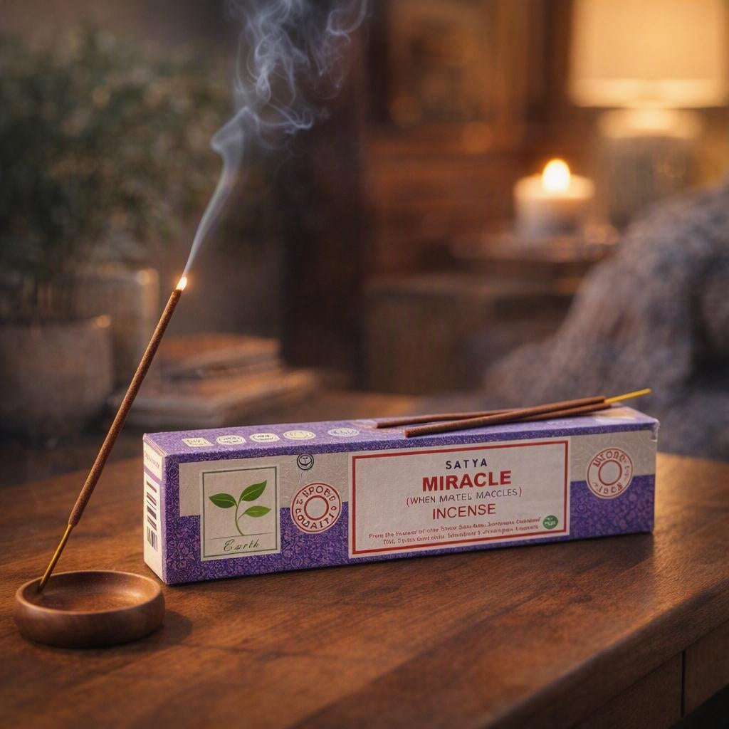 Satya Incense - Miracle (White Sage & Lavender)