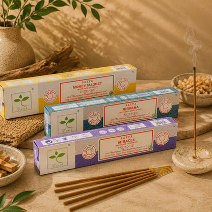 Satya Incense - Healing Herbs (White Sage & Patchouli)