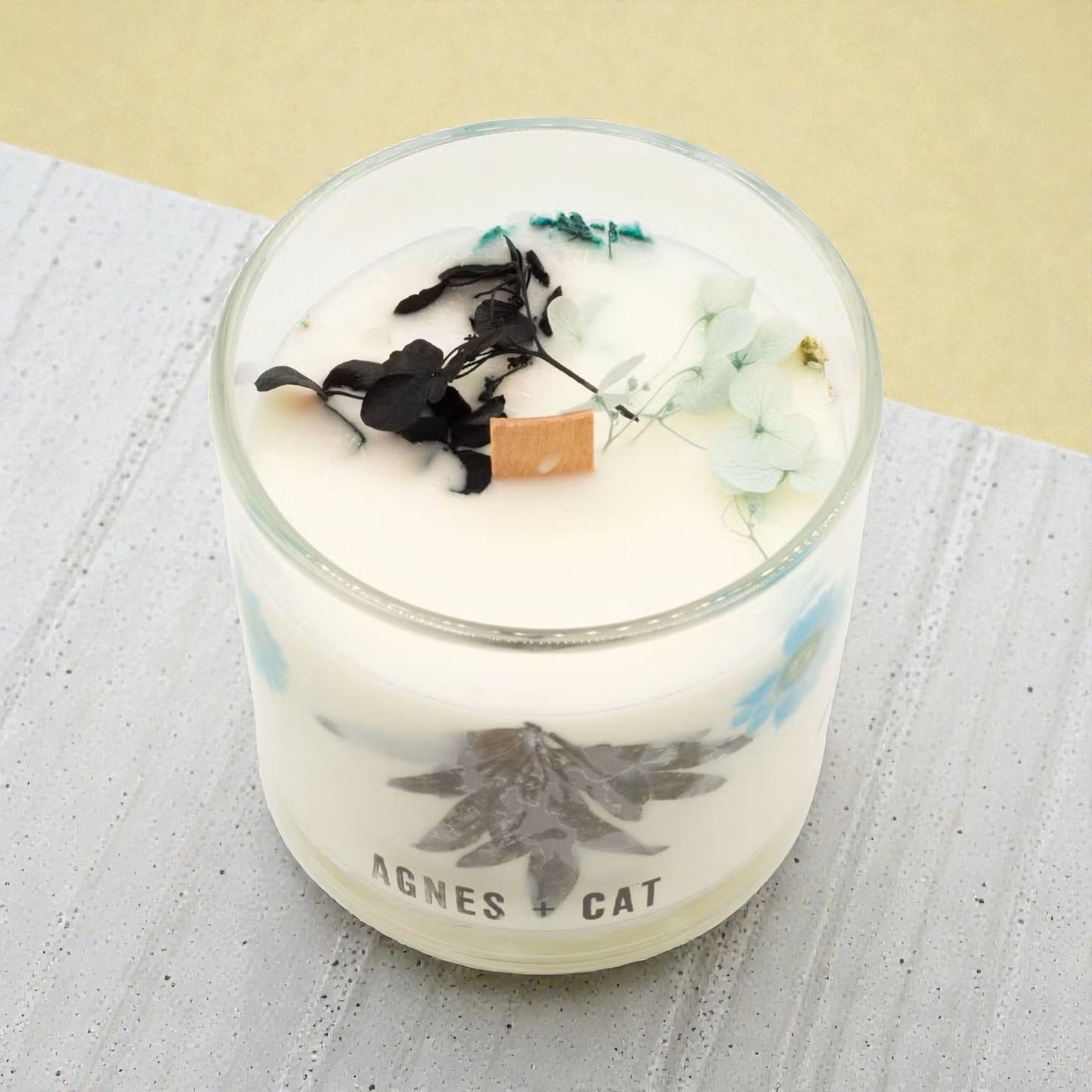 Agnes + Cat Botanical Soy Wax Candle - Seasalt & Moss