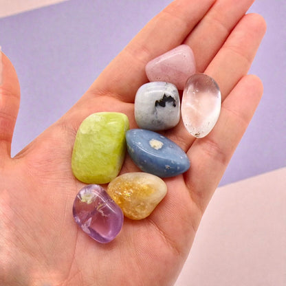 Selenite Heart Healing Set