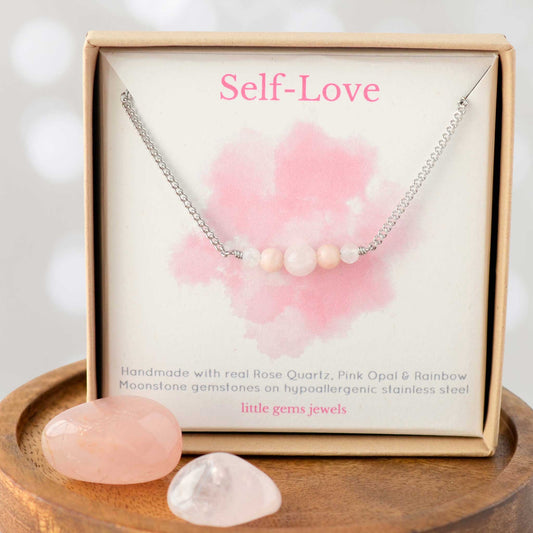 Self-Love Gemstone Bracelet