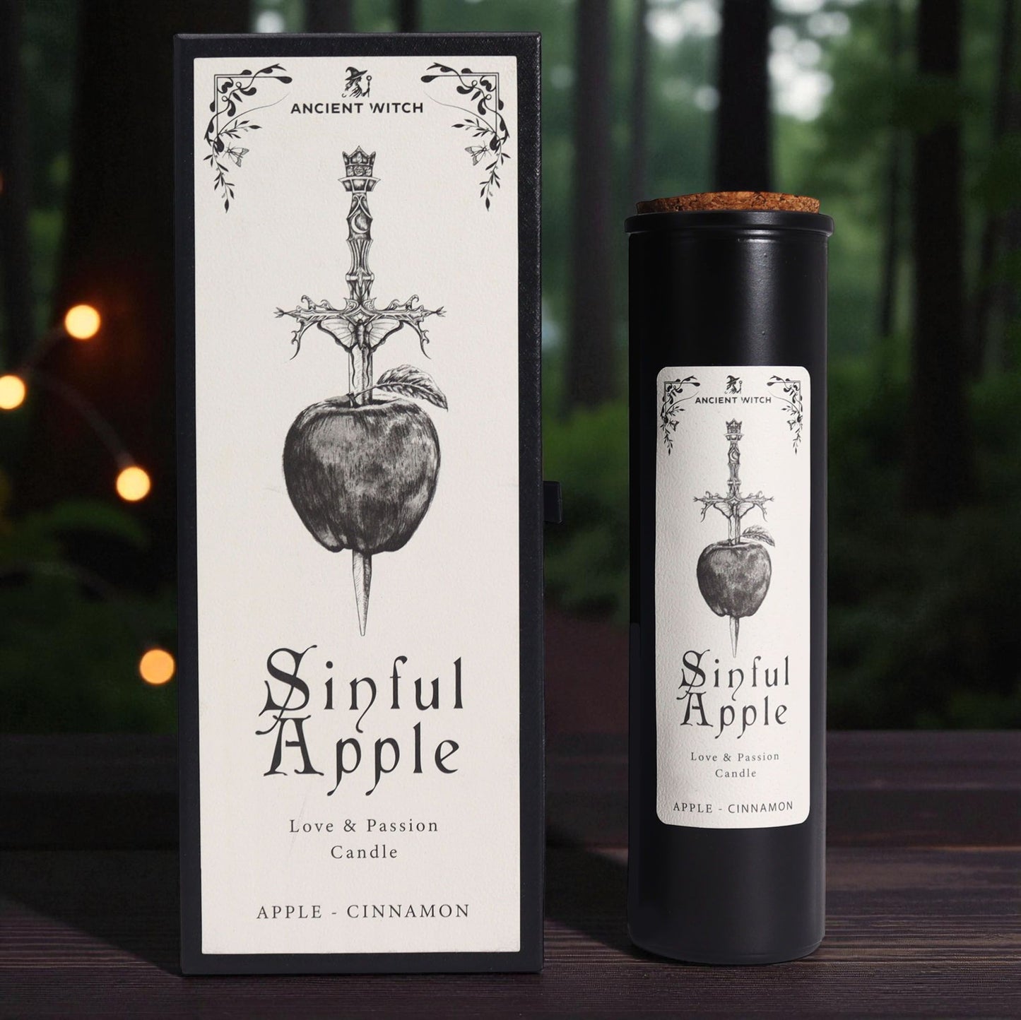 Sinful Apple Ancient Witch Ritual Candle