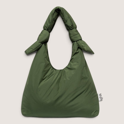 Soft Cloud Knot Bag - Khaki