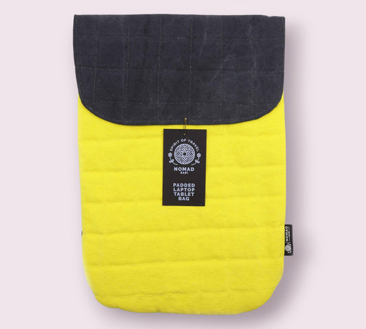 Sunflower Quilted Tech Pouch
