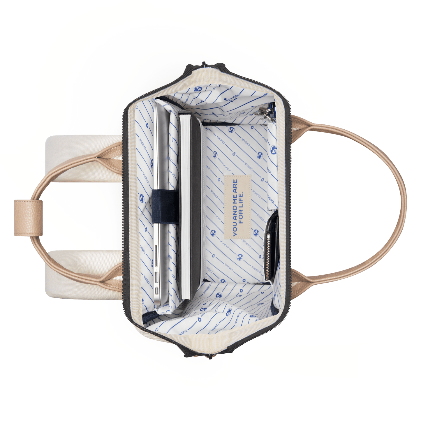 Cream Luxe Backpack