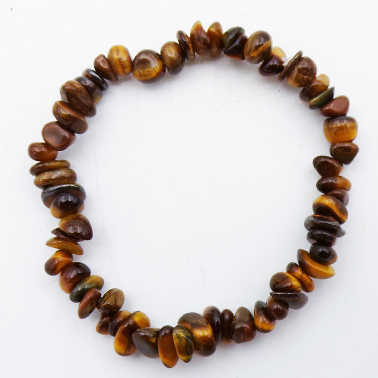Tiger's Eye Crystal Chipstone Bracelet
