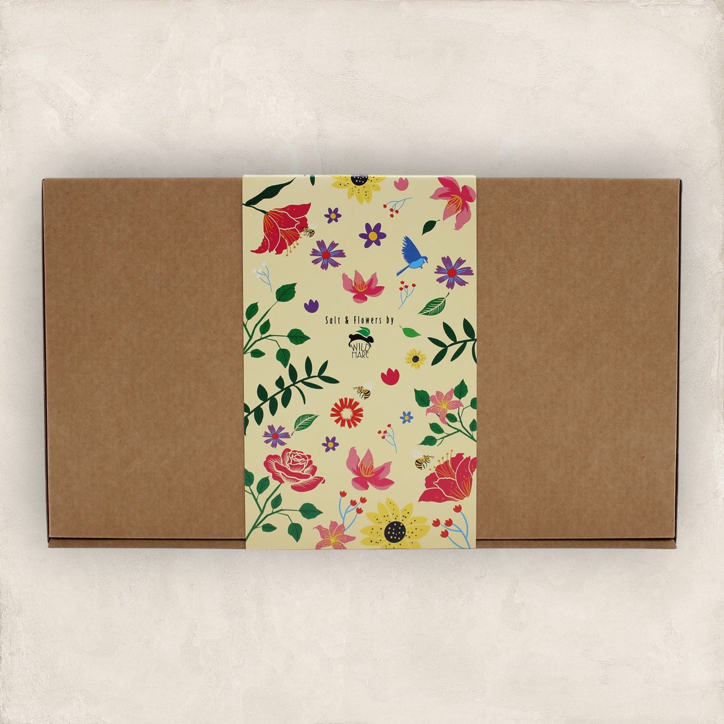 Total Detox Bath Sea Salts & Soap Flowers Set