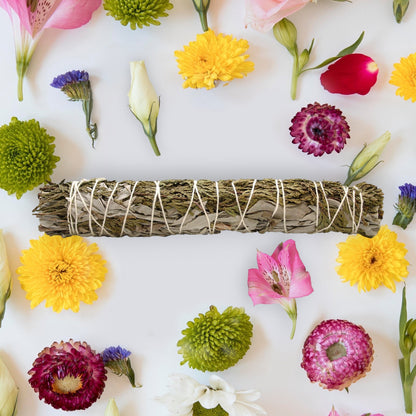 White Sage & Cedar Smudge Stick (9 inch)