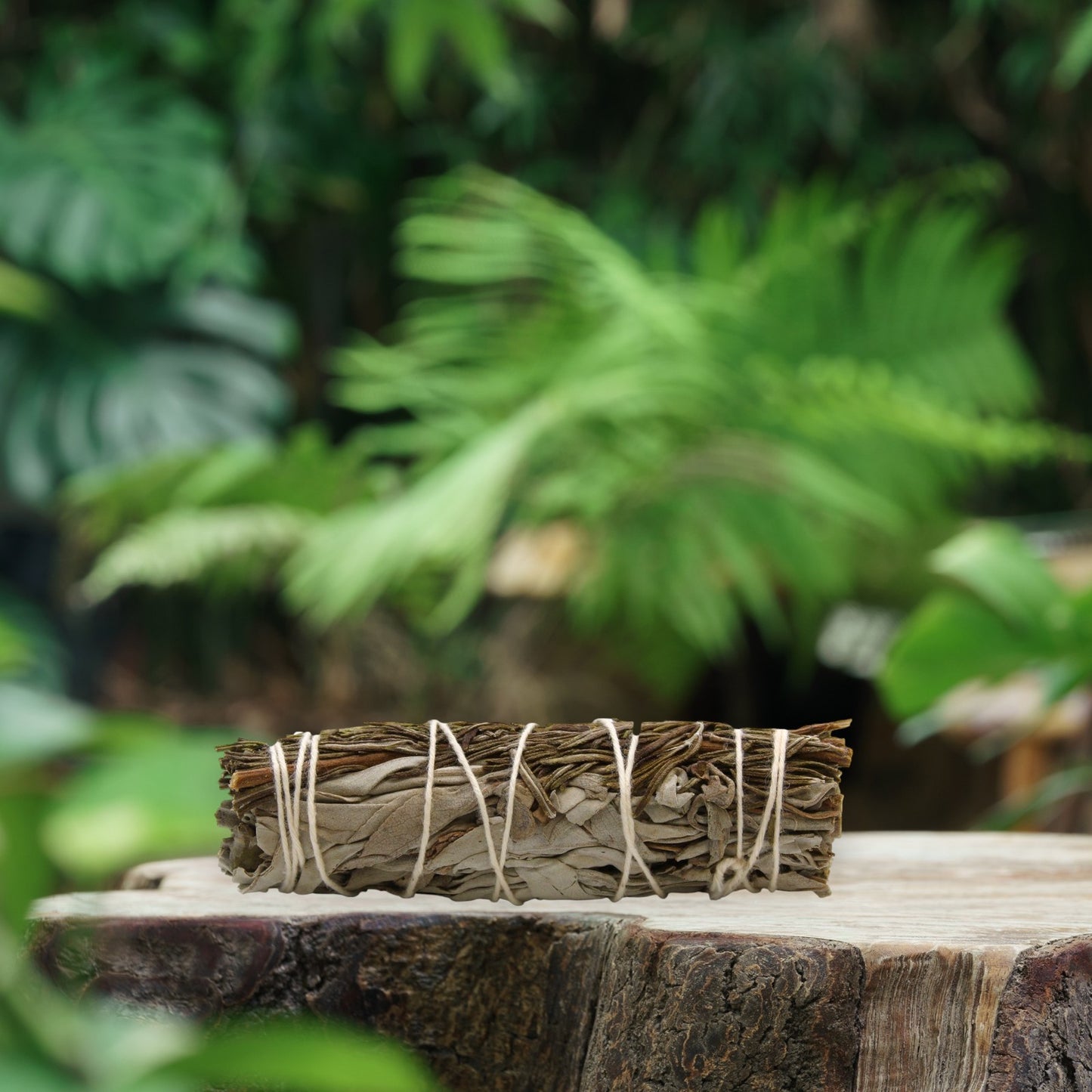 White Sage & Rosemary Smudge Stick (4 inch)