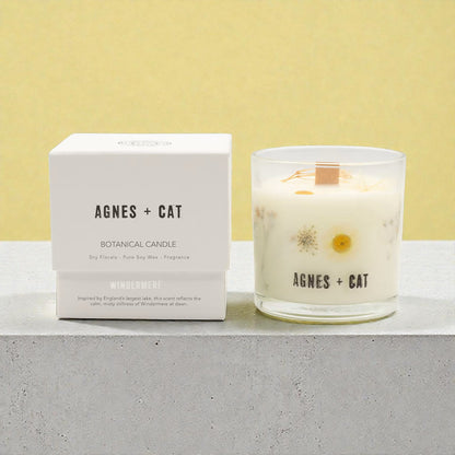 Agnes + Cat Botanical Soy Wax Candle - Windermere